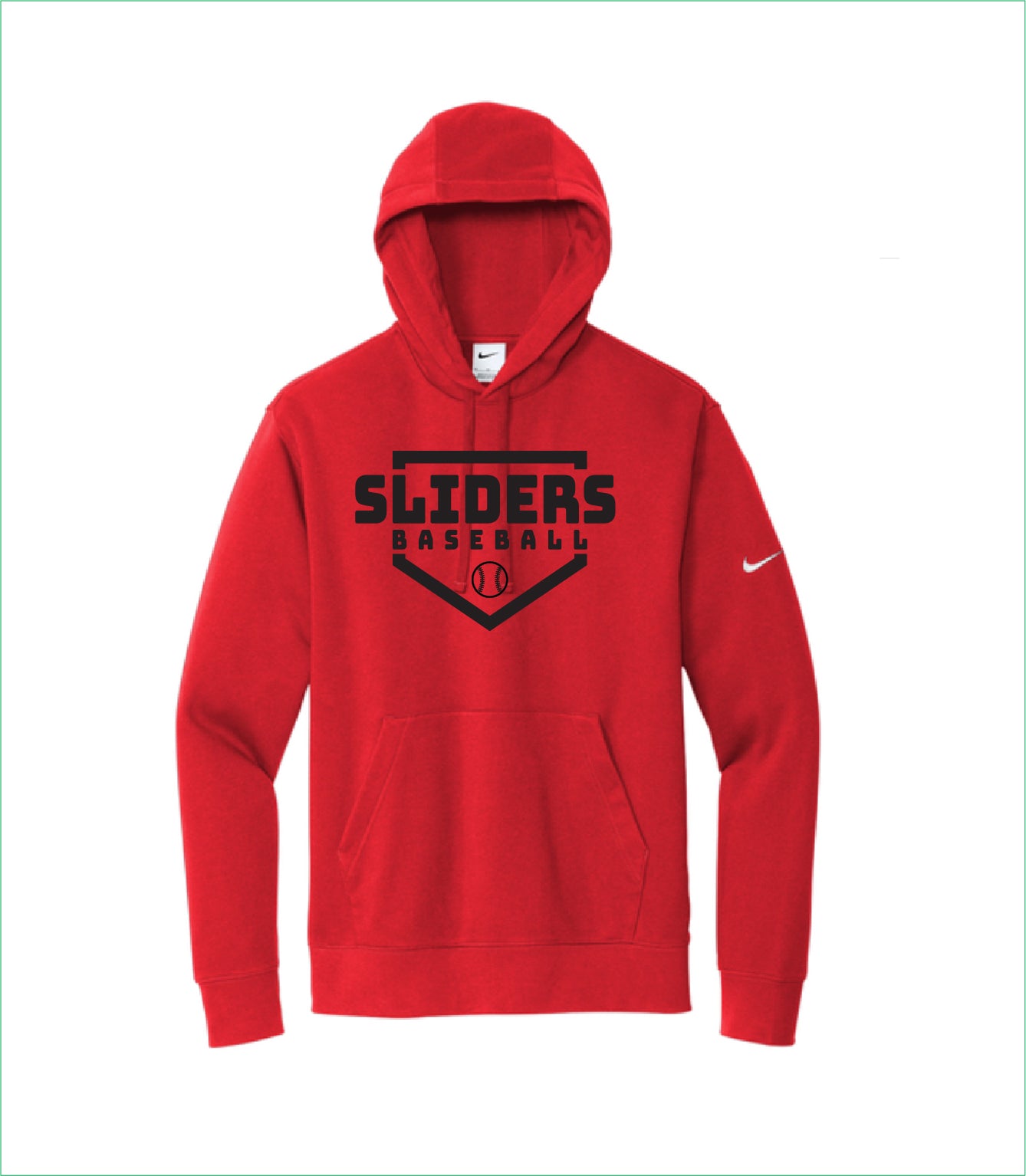 Adult Hoodie | Nike SLIDERS | Red