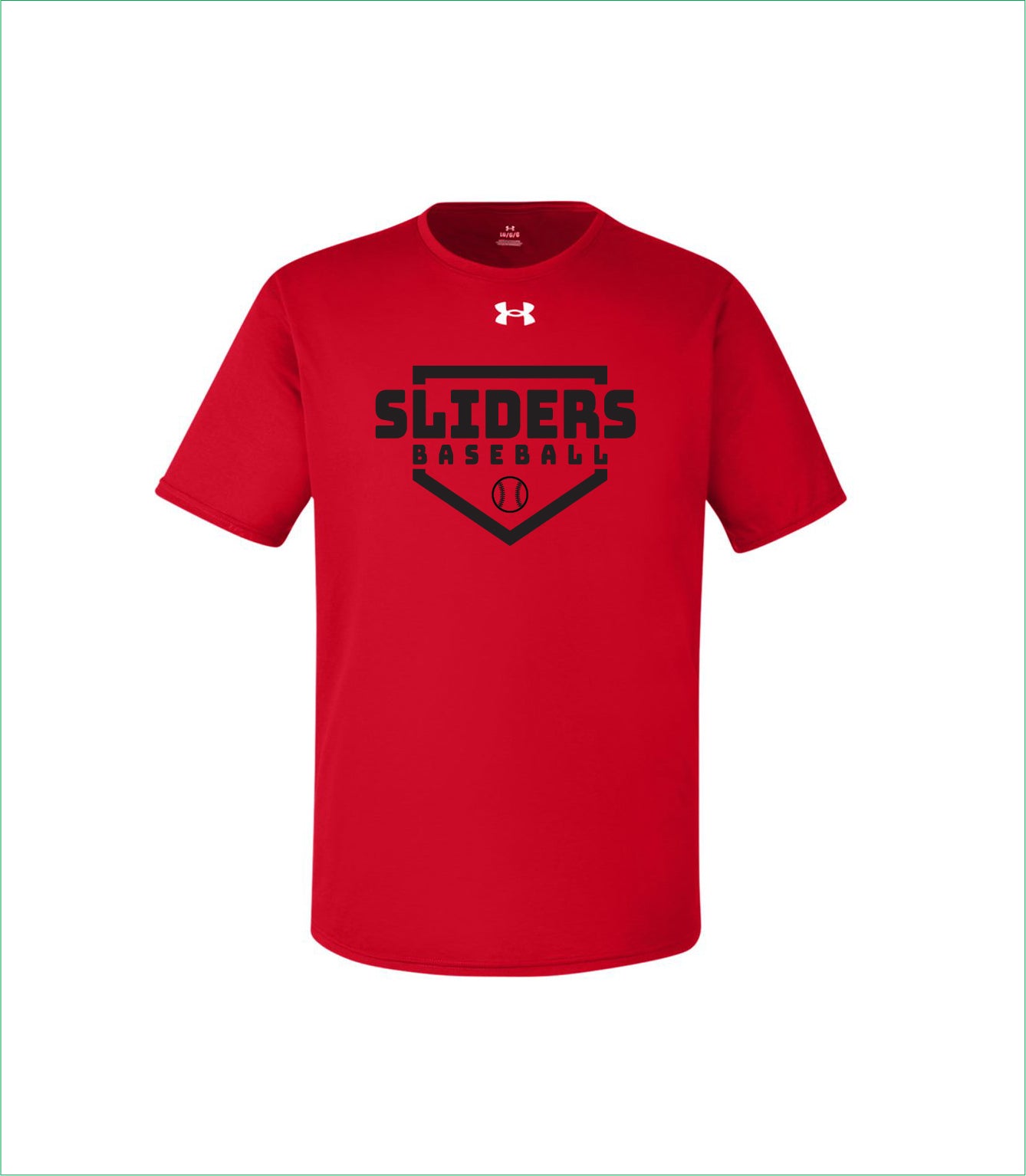 Adult Tee | Under Armour SLIDERS | Red