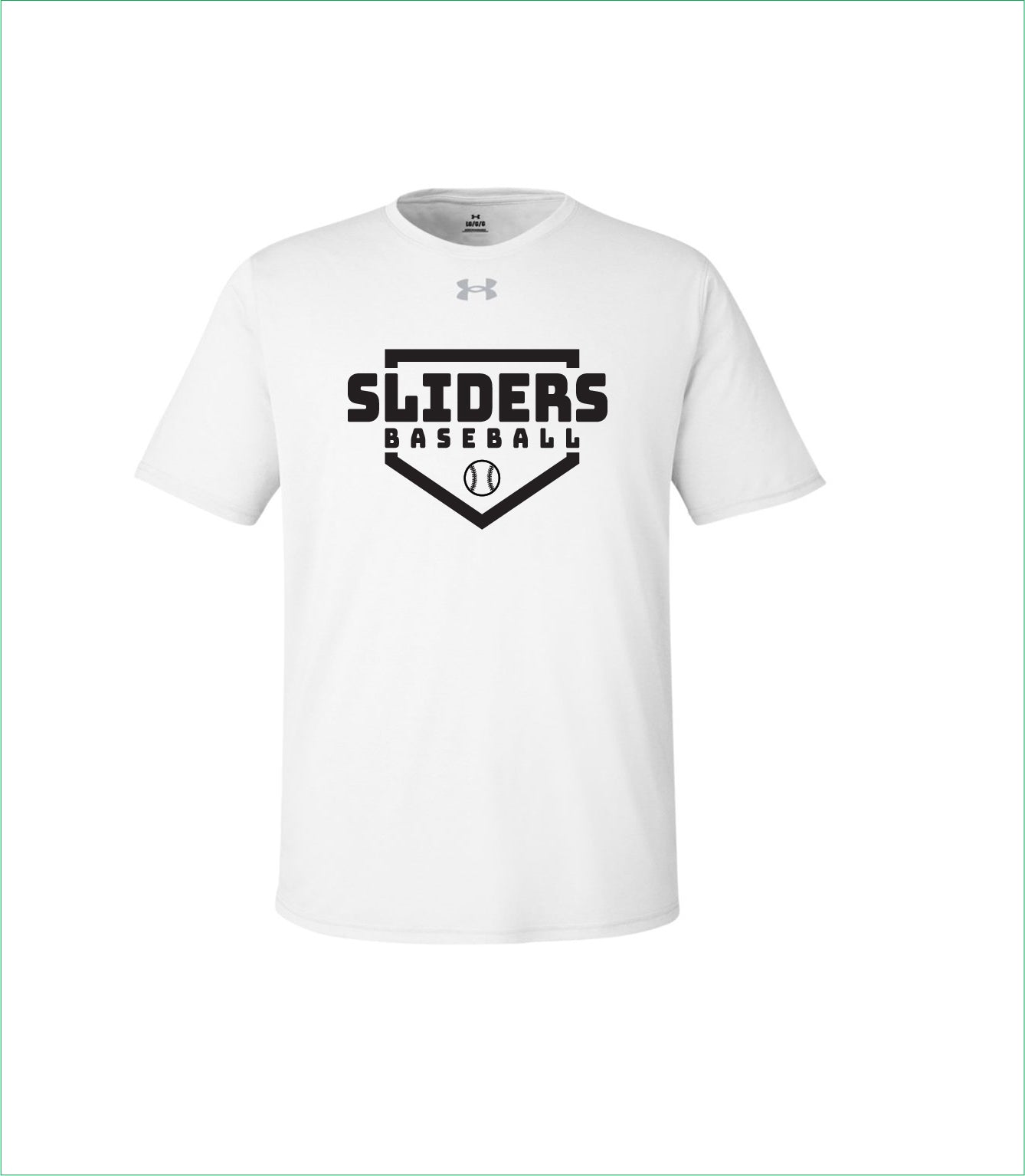 Adult Tee | Under Armour SLIDERS | White