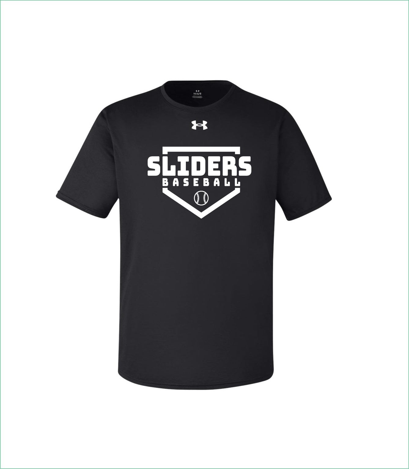Adult Tee | Under Armour SLIDERS | Black