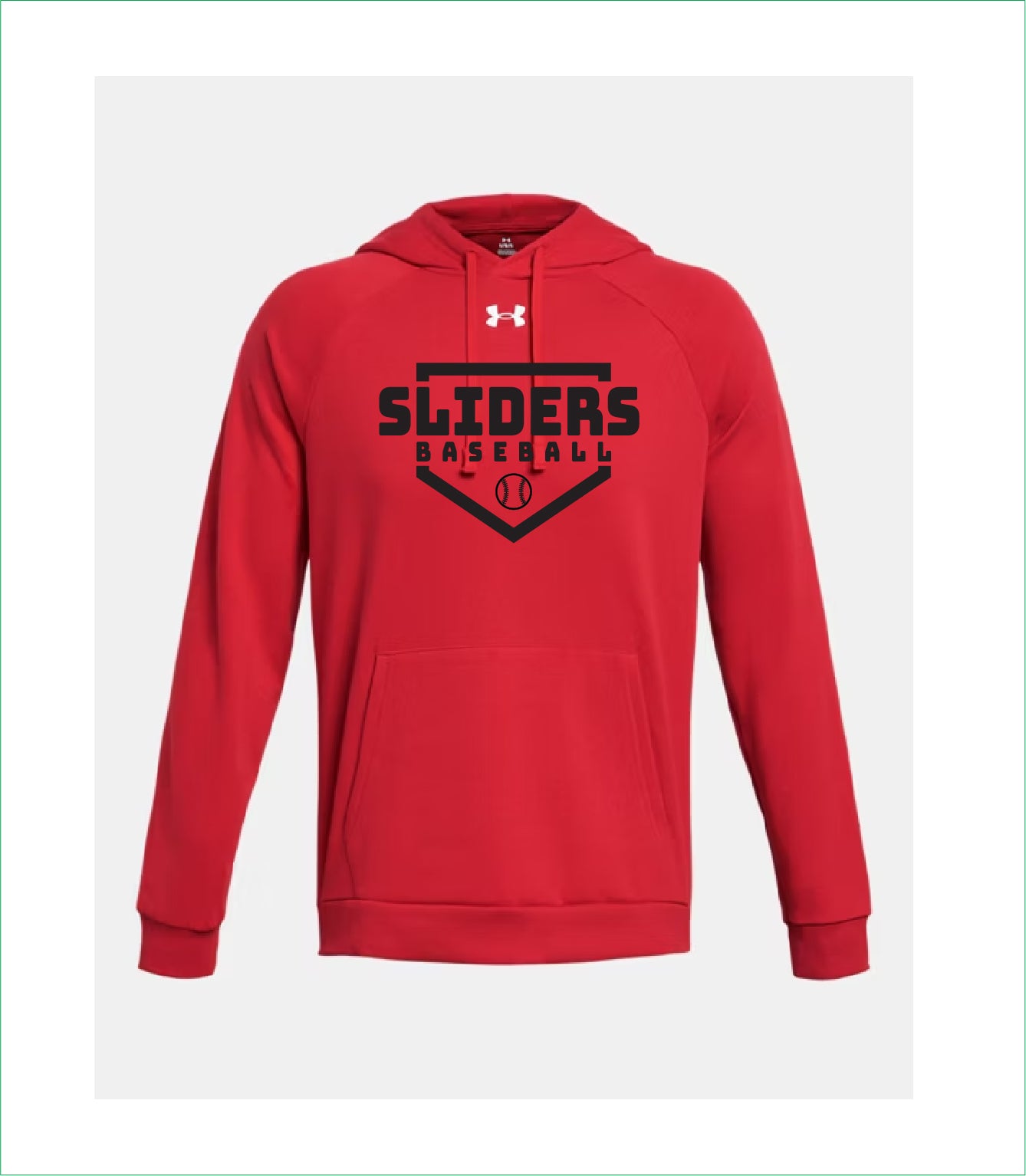 Adult Hoodie | Under Armour SLIDERS | Red