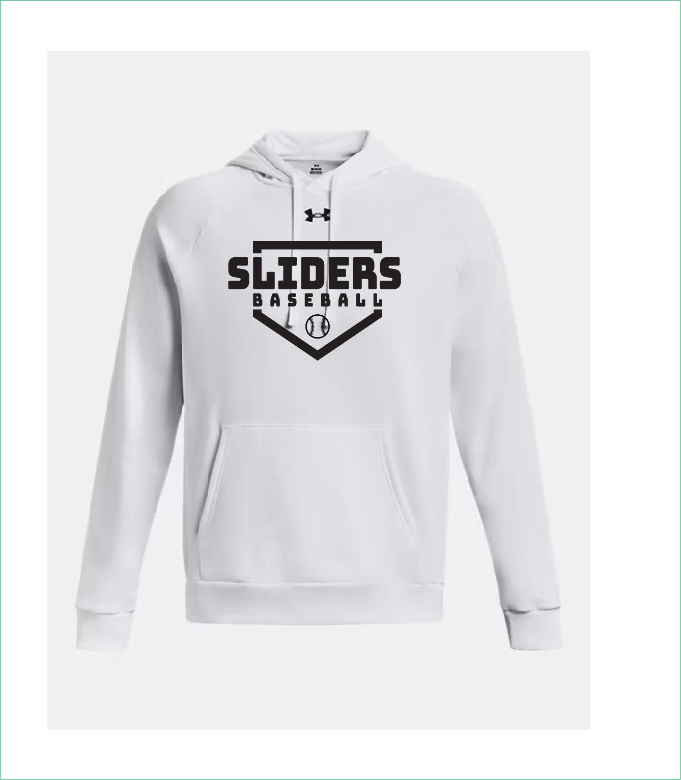 Adult Hoodie | Under Armour SLIDERS | White