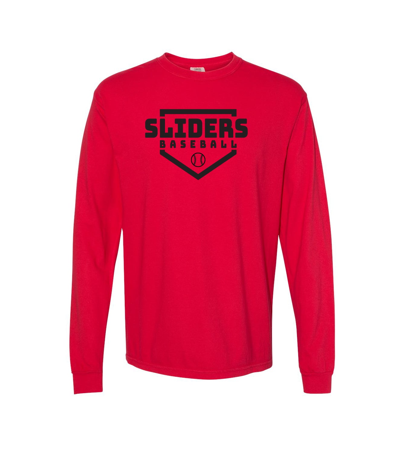 Adult Long Sleeve | Comfort Colors SLIDERS | Red