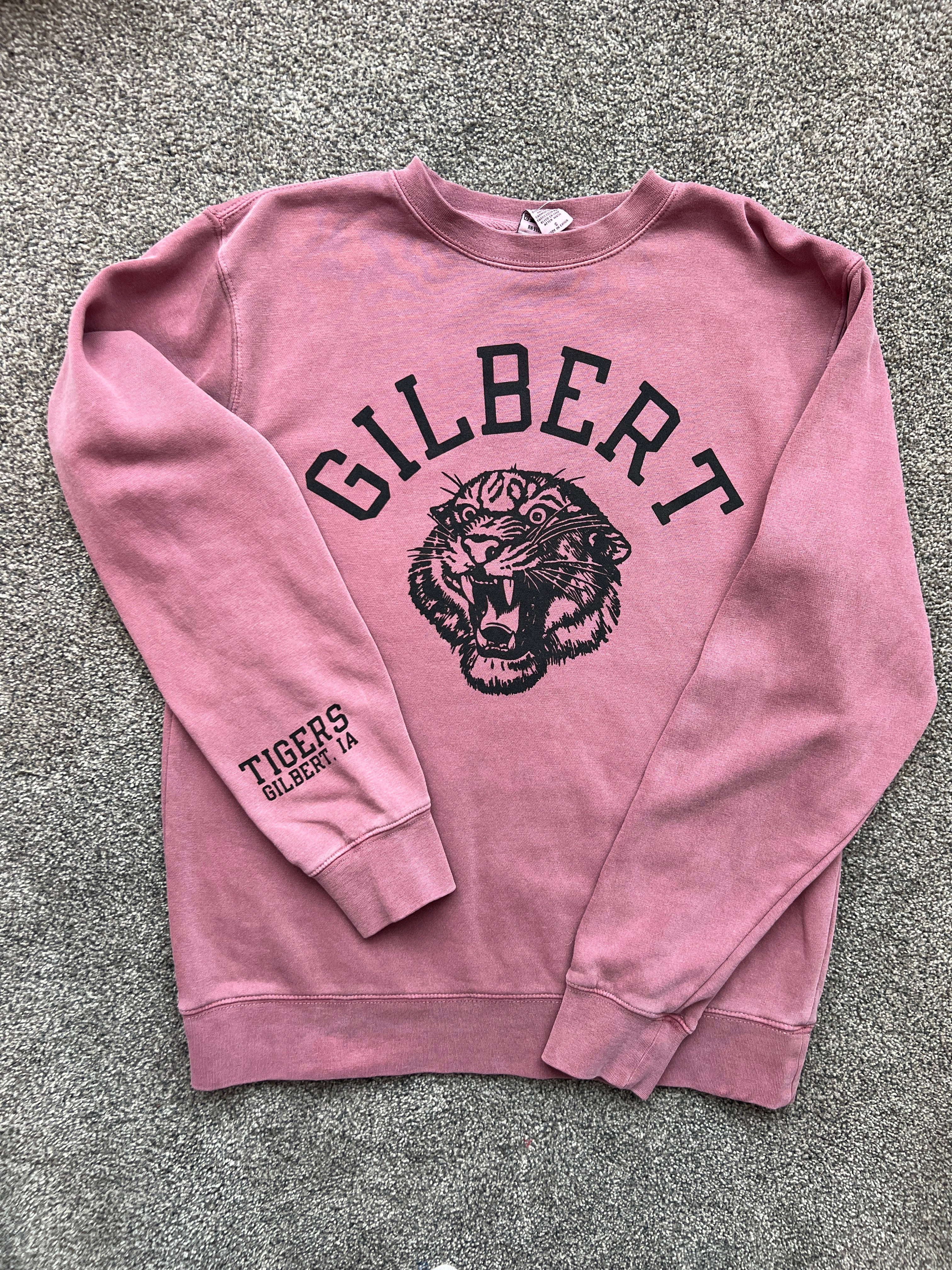 Adult Crewneck | Vintage Tiger | Faded Red – Zeal Design Co.