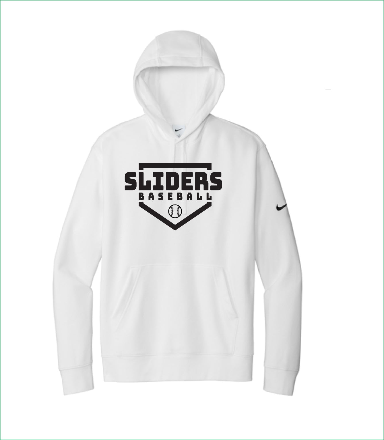 Adult Hoodie | Nike SLIDERS | White