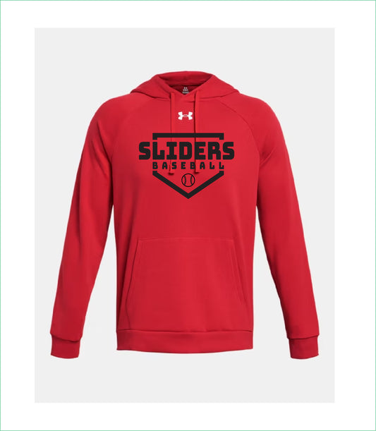 Adult Hoodie | Under Armour SLIDERS | Red