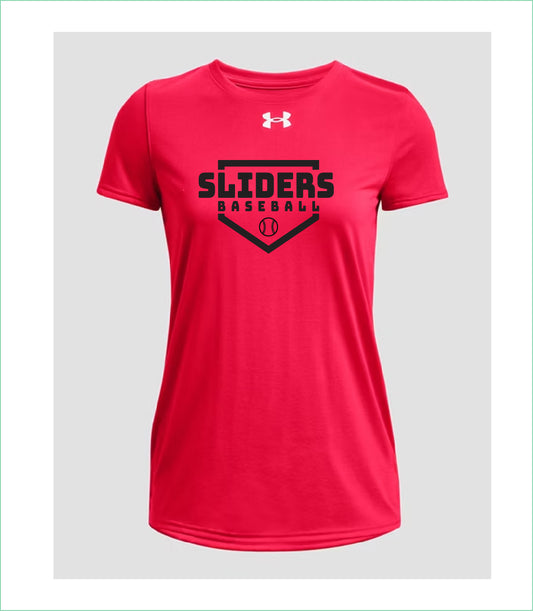 Women's Tee | Under Armour SLIDERS | Red