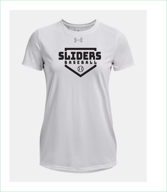 Women's Tee | Under Armour SLIDERS | White