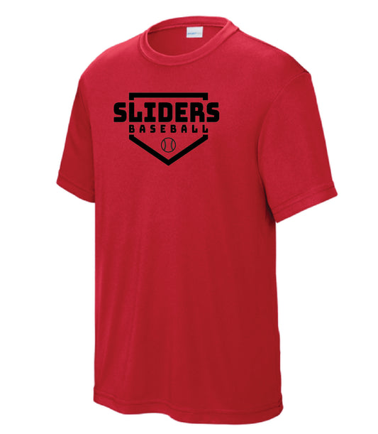 Youth Dri Fit Tee | Sport Tek SLIDERS | Red
