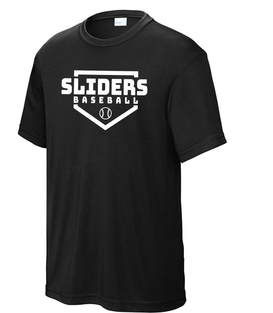 Youth Dri Fit Tee | Sport Tek SLIDERS | Black